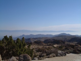 Mountain view from patio
